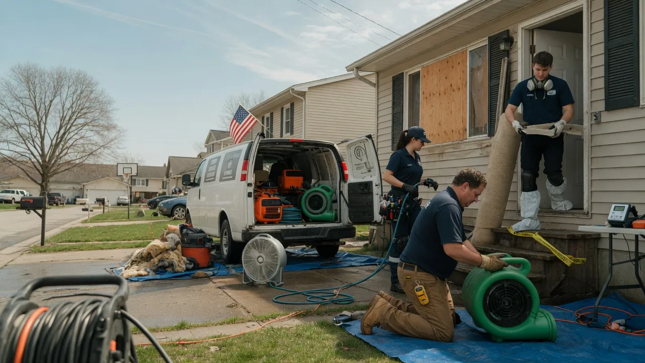 Water Damage Restoration in Hessel, MI near me